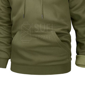 เสื้อฮู้ดดี้ผู้ชายทรงปกติคุณภาพสูง สไตล์สตรีทแฟชั่น สีสันหลากหลายตามสั่ง สำหรับฤดูหนาว พิมพ์ลายดิจิตอล - Product Image 4