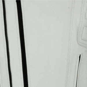 Veste en cuir Vêtements de mode Veste en cuir pour hommes Veste en cuir de haute qualité Logo personnalisé - Product Image 6