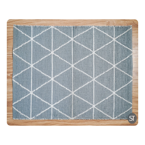 Outdoor Cotton High Pile Rug Lightweight and Foldable <b>Mat</b> for Camping <b>Beach</b> Backyard or Picnic Waterproof and UV Resistant - Product Image 5