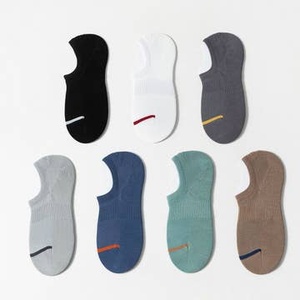 Logo personnalisé No-Show Chaussettes Solide Couleur Hommes Femmes Chaussette Minimaliste pour Casual Confortable Business Wear JZVINA Chaussette Vietnam Usine - Product Image 1