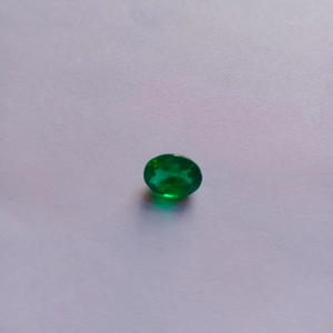 Certificado 6x4Mm 3 Cts Piedra Esmeralda sintética Corte de Esmeralda hidrotermal Piedra preciosa Esmeralda colombiana cultivada en laboratorio - Product Image 5