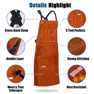 Lightweight Comfortable New Design Safety <b>Aprons</b> Wholesale Low MOQ Reasonable Price Safety <b>Aprons</b> <b>For</b> <b>Men</b> - Product Image 5