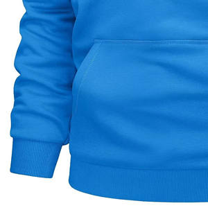 Sweatshirts à capuche pour hommes vierges personnalisés sweatshirts unisexes en coton épais sweatshirts vêtements logo personnalisé sweatshirts à capuche épais surdimensionnés pour hommes logo personnalisé - Product Image 2