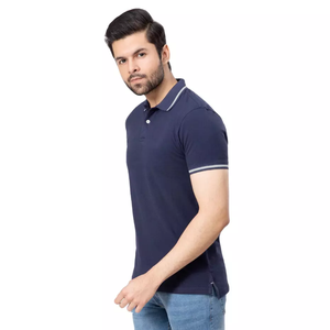 Mens Solid Canvas for Shirts 100% Cotton Breathable High Quality <b>Classic</b> Casual Short Sleeve OEM Custom Services Wholesale - Product Image 3