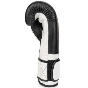Gants de boxe en cuir de vache véritable avec impression de logo personnalisée en gros, fabricant de haute qualité, gants de sparring à boucle et crochet CP-BG-01 - Product Image 3