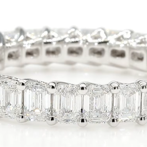 Anillo de Plata de Ley 925 con Diamante Moissanita, Regalo para Compromiso / Anillo de Fiesta - Product Image 1