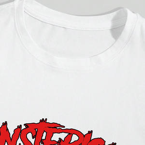 Ensemble short et t-shirt pour homme, style streetwear vintage Y2K, imprimé graphique gothique, motif personnalisé, cordon de serrage - Product Image 3