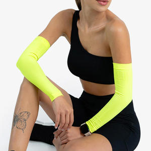 Manchons de bras respirants OEM personnalisables Protection UV Design pour les activités d'été en plein air Impression de logo personnalisée Marque privée - Product Image 4