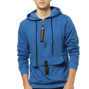 Sudadera de Invierno para Hombre de Gran Personalidad, Venta Directa de Fábrica, Mezcla de Poliéster/Algodón de 420 g/m², Bordada, Lisa y Teñida - Product Image 1
