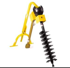 El mejor perforador de postes de acero para cercas con 12 brocas y adaptador de 3 puntos para tractor - Product Image 3