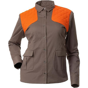 Camisa de caza personalizada para hombre superventas calidad premium 100% tela original transpirable de punto Upland camisas de tiro al aire libre - Product Image 1