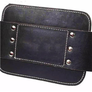 Cinturón de Cuero de Primera Calidad para Dominadas, Flexiones y Entrenamiento de Fuerza con Pesas, Ajustable, con Cadena de Acero Resistente - Product Image 2