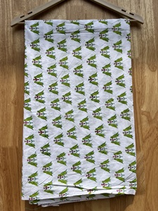 Haute qualité Sanganeri oiseau-bloc imprimé coton robe tissu doux artisanat fait à la main matériel pour garçons décor à la maison revêtements - Product Image 5