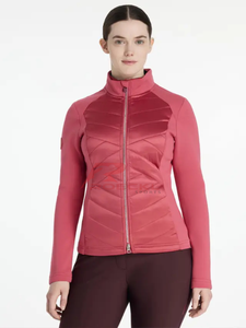 Veste d'équitation pour femmes en gros tissu technique durable doux au toucher façonnage ergonomique respirant confort équestre - Product Image 6