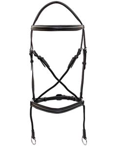 Brida Bitless Cuero real Alta calidad 2019 Brida de cuero de caballo Brida de cuero de filete de caballo de alta calidad - Product Image 6