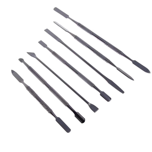 Ensemble professionnel de pousse-cuticules et de coupe-ongles en acier inoxydable léger et réutilisable - Outil de manucure durable à double usage - Product Image 2