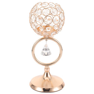 Round Shape Handmade Metal Crystal <b>Votive</b> <b>Candle</b> Holder at Wholesale Price Best Seller Elegant Tabletop <b>Candle</b> Decoration - Product Image 3