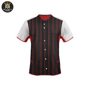Direct Factory Supply Custom Design Breathable 100% Polyester Quick Dry Lightweight Baseball Uniforms Personalized Sports Wear - Product Image 2