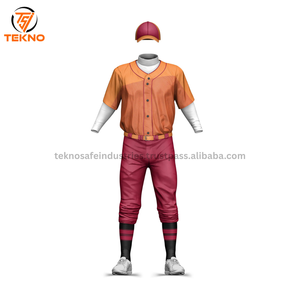 Uniforme de béisbol personalizado de la mejor calidad, uniforme de béisbol de softbol con botones para jóvenes sublimados de diseño personalizado al por mayor - Product Image 5
