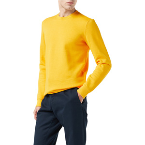 Sudadera de Algodón 100% con Logo personalizado para hombre, ropa de calle masculina de cuello redondo, suelta y transpirable - Product Image 4