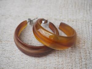 Pendientes de Cuerno de Búfalo para Niñas, Pendientes de Mujer, Joyería de Cuerno, Cuerno Natural para Mujer, Alta Calidad - Product Image 4