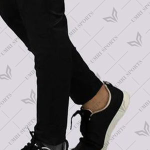 Chándal de peso pesado con capucha negro y rojo, conjunto de chándal ajustado Unisex, atuendo atlético de dos piezas, chaqueta deportiva con cierre de cordón, Rojo - Product Image 5