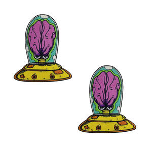 Custom Made Eco-Friendly Iron-On Embroidered Patch Leaf Design Sew-On Patches for Clothing Woven Fabric Logo Decoration - Product Image 3