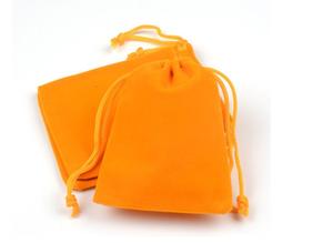 Sac de printemps pochette en velours pour pièces de monnaie brodé personnalisé en gros - Product Image 4