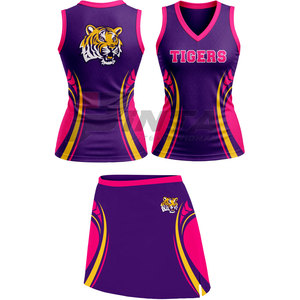 Uniforme de Porristas para Mujer de Primera Calidad, Material de Spandex/Poliéster, Transpirable, Cómodo, Colores y Tallas Personalizables - Product Image 2
