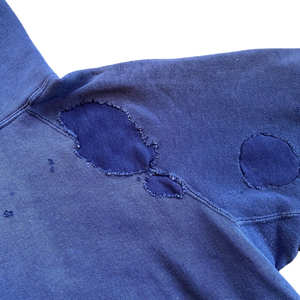 Sudadera con Capucha Extra Grande para Mujer, Lavada al Ácido, con Efecto Desgastado por el Sol, de Manga Larga, de Poliéster y Algodón, Hecha a Medida al por Mayor - Product Image 5