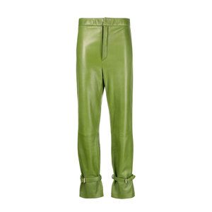 Lightweight Women Leather <b>Pant</b> With Stylish Modern Shape And Soft Feel For Casual Fashion Activities - Product Image 1