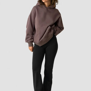 Nueva Sudadera con Capucha Extra Grande para Mujer, de Forro Polar, Manga Larga, Algodón, con Estampado de Letras en la Parte Delantera - Product Image 6