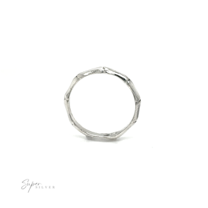 Anillo de plata de Bambú - Product Image 1