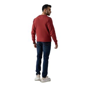 Sudadera de lana de gran tamaño para hombre, jersey de mezcla de algodón pesado, sudadera con estampado de logotipo personalizado, ropa de calle informal de invierno, Top - Product Image 5