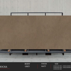 Paredes Modernas Minimalistas Mejoradas con Losas de Porcelana Gris de Alto Brillo de 1200x3200 mm - Product Image 1