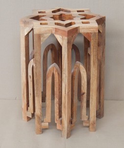 Mesa de Centro Plegable de Madera de Mango de Alta Calidad, Almacenamiento, Forma Personalizada, Decoración del Hogar, Diseño Tradicional, Uso en Dormitorio, Apartamento, Hotel - Product Image 1