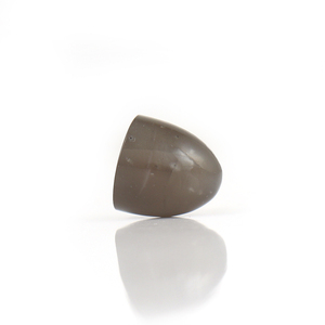 Hecho a mano 10mm gris piedra lunar cabujón de alta calidad Natural suelta piedra preciosa forma de bala para la fabricación de joyas - Product Image 2