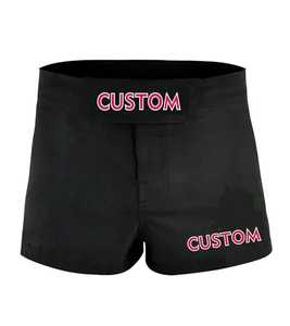 Personnalisé Imprimé 100% Polyester Rashguard Ensemble Hommes MMA Boxe Grappling Fight Shorts Gym Sportswear Jiu Jitsu Gi Karaté Martial - Product Image 5