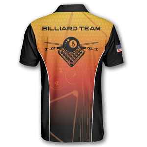 Diseño personalizado Sublimación Bolos Jersey Equipo Uniforme Camisas Durable Transpirable Poliéster Ropa deportiva Ropa profesional - Product Image 3