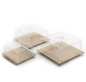 Juego de 2 bandejas para servir comida de madera y metal a precio mayorista - Product Image 6