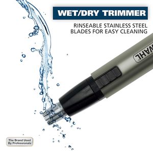 Tondeuse portable au lithium pour barbe, poils du visage, oreilles et nez, appareil personnel sans fil en plastique - Product Image 5