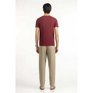 Camisetas Oversize de Corte Ajustado MN-TS-SS25-307, Camiseta Deportiva de Tela Jersey de 200 Gramos con Estampado Serigrafiado y Diseño Sólido - Product Image 4