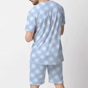 Ensemble short et t-shirt homme de haute qualité, coupe premium, matière durable, sur mesure. - Product Image 2
