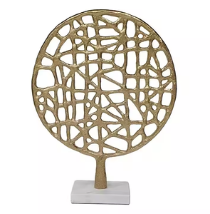 Sculpture en aluminium Décor de table chic pour la maison Hôtel ou restaurant Quantité en vrac disponible - Product Image 1