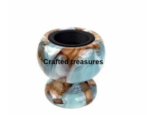 Quemador de incienso árabe Bakhoor de madera y resina 2026, Mubakhar para uso aromático, soporte para carbón de Oud al mejor precio - Product Image 1