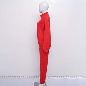 Women's New Autumn Casual Long Sleeve Hoodies and Pockets <b>Sweatpants</b> <b>Oversized</b> 2 Pieces Fleeced Running Tracksuits For Women - Product Image 3