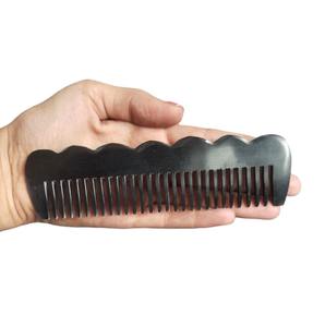 Peine de cuerno natural 100% más vendido al por mayor, peine para Barba, Etiqueta Privada, tamaño personalizado, diseño hecho a mano, el mejor peine de cuerno para mujer - Product Image 5