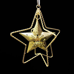New Antique Design <b>Christmas</b> Decorative Hanging Star Vintage Red Star <b>Christmas</b> Metal Hanging by Royal Home Collection Suppliers - Product Image 4