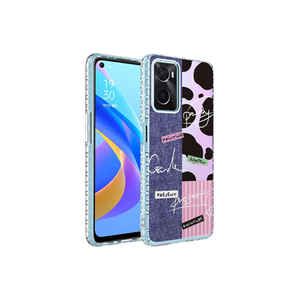 Étui de téléphone Oppo A96 4G Premium, antichoc, avec coins airbag, motif élégant, coque arrière en TPU silicone de haute qualité, A53 A58 - Product Image 1