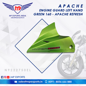 อินเดียคุณภาพสูงเครื่องยนต์ซ้ายมือสีเขียว Apache RTR 160 N9222750EL ราคาต่ําสุด - Product Image 3